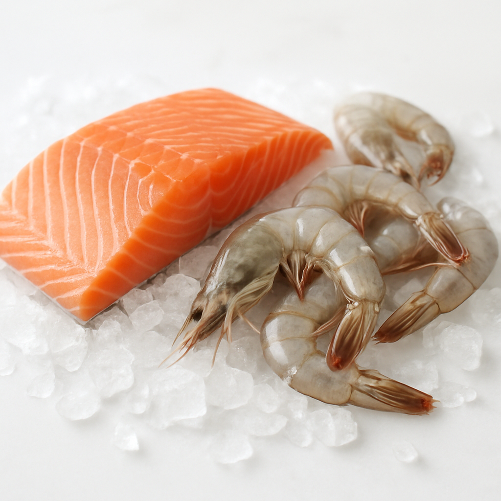 Fresh seafood